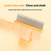 FurSweep – One-Click Self-Cleaning Grooming Brush