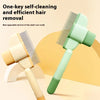 FurSweep – One-Click Self-Cleaning Grooming Brush